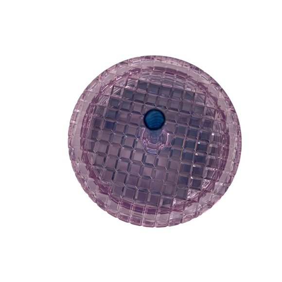 Starbucks Tumbler Iridescent Grid Pink Venti 24oz Summer 2021 6559 NWT Barbie - Picture 5 of 8